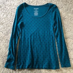 Polka dot long sleeve